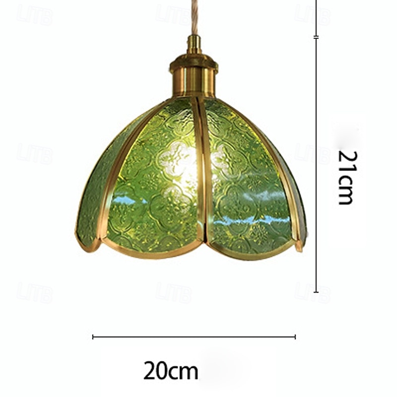 20 cm Design di Lanterna a Sospensione Forme Geometriche Lampada a sospensione Metallo Vetro Stile Artistico Stile Formale Stile Vintage Vintage Rustico 110-120V 220-240V del 2025 a $151.99 –P4