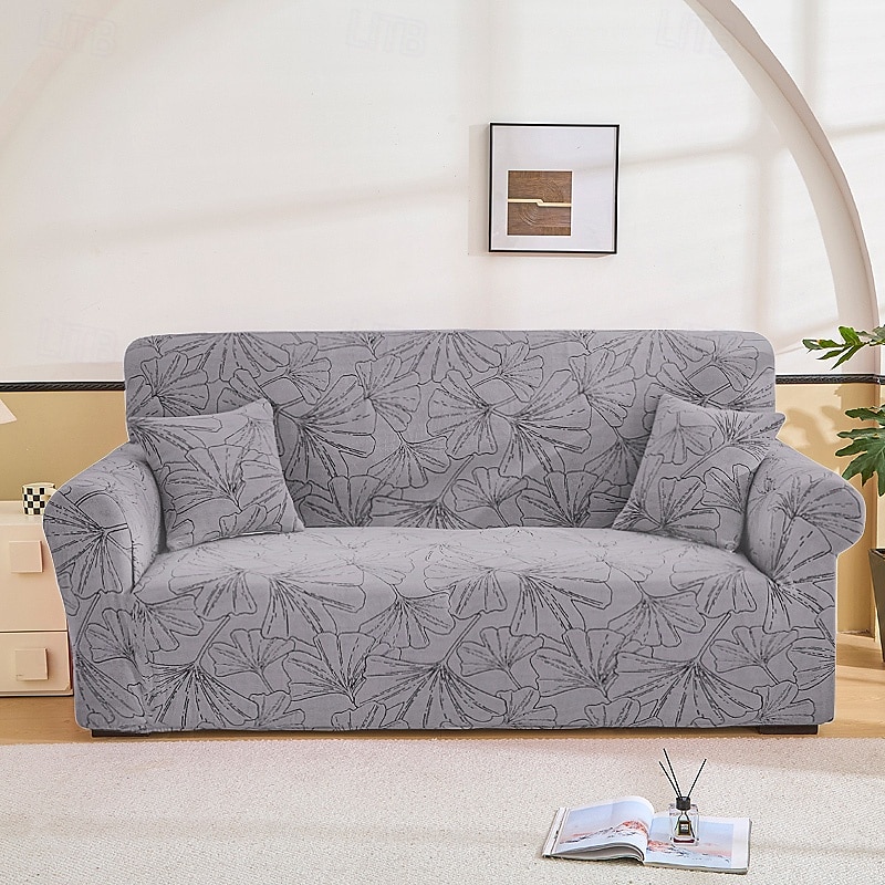 Capa elástica para sofá em tecido jacquard, capa elástica para sofá secional em formato de L, capa de canto para sala de estar, 1/2/3/4 lugares de 2025 por $37.99 –P14