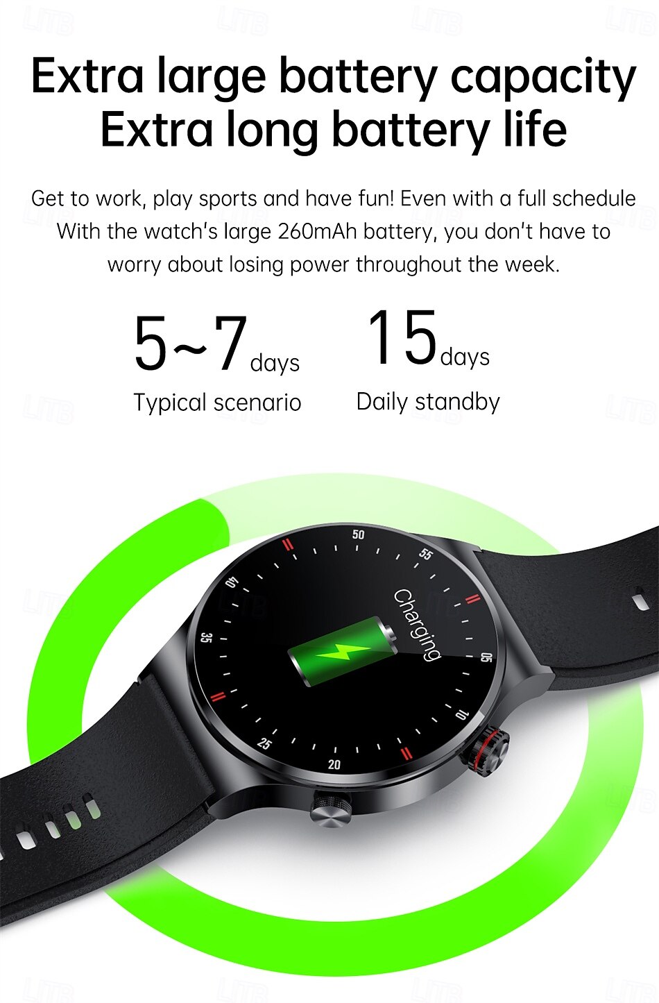 Smart Watch 1.28'' Fitness Tracker Bluetooth Calling Smartwatch with Pedometer Sleep Monitor Waterproof IP67 for Android iOS Men Women 46mm 2025 - $44.99 –P19