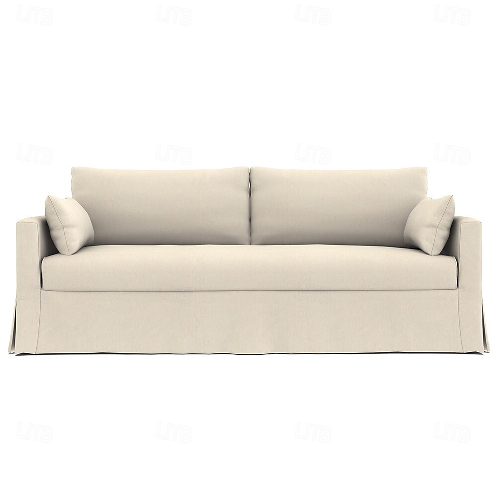 Husă de canapea potrivită pentru canapeaua hyltarp, huse matlasate din poliester, culoare uni 2025 - $303.89 –P3
