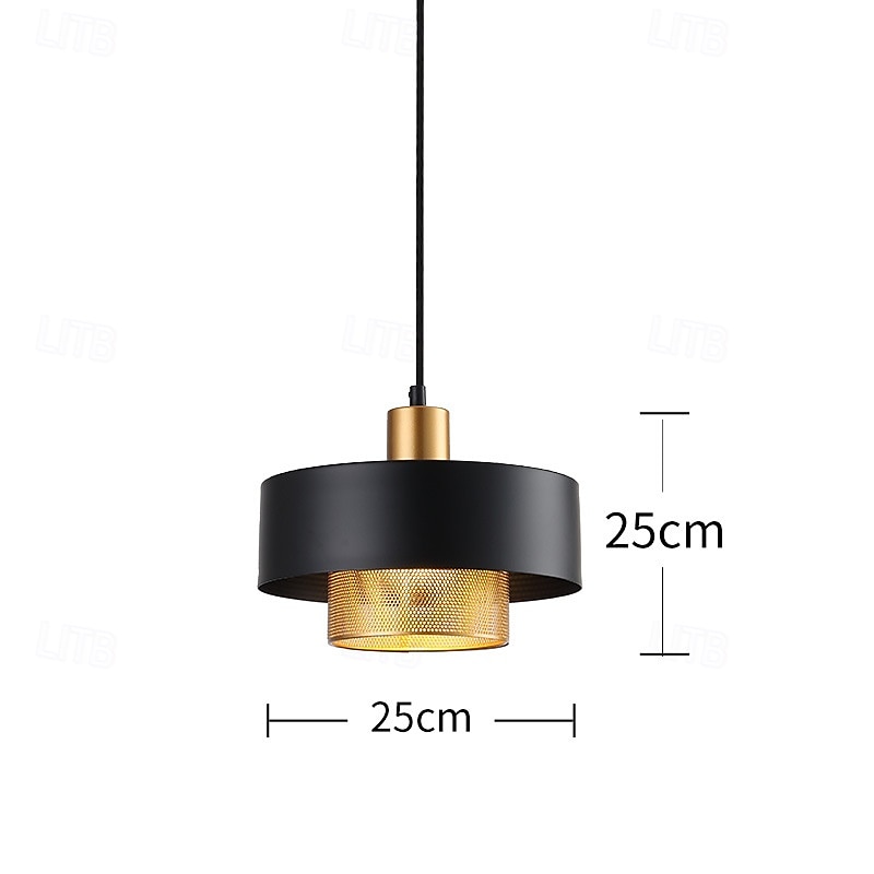 25 cm Pendant Lantern Design Geometric Shapes Pendant Light Metal Artistic Style Modern Style Novelty Artistic Nordic Style 110-120V 220-240V 2025 - $121.99 –P4