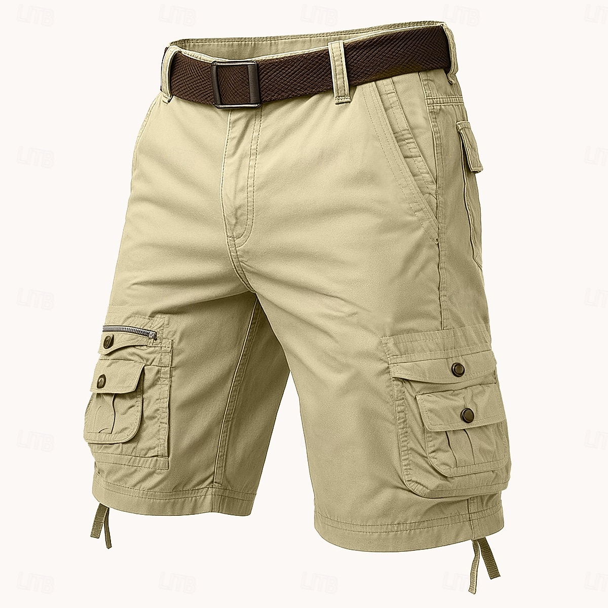 Per uomo Bermuda Pantaloncini cargo Shorts Shorts da Spiaggia Shorts da Lavoro Coulisse alla gamba Multi-tasche 6 tasche Semplice Lunghezza al ginocchio Casuale Quotidiano All'aperto Vacanza del 2026 a $35.99 –P1
