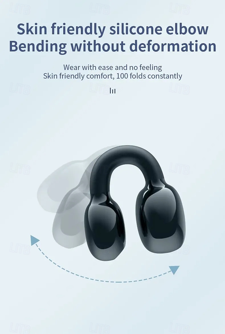 YX09 Open-Ear Wireless Earbuds Bluetooth 5.3 – Ultra-Light Clip-On Headphones with Mic, Low Latency, Waterproof, for Running, Gaming, Phone Calls 2025 - $22.99 –P8