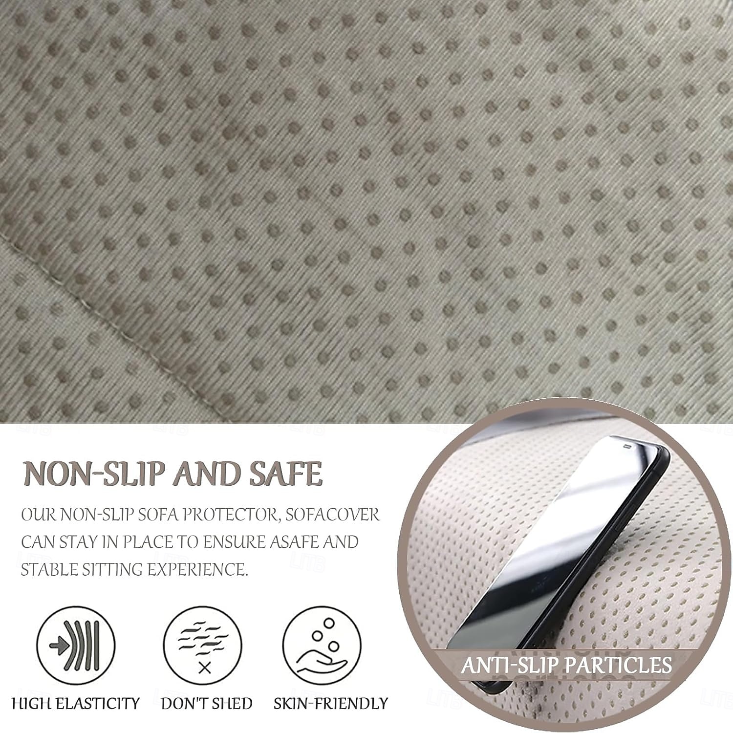 husă pentru cotiera, protector pentru fotoliu reclinabil, husă de protecție pentru mobilă, buzunar lateral pentru depozitare, husă elastică pentru cotiera canapea, fotoliu, canapea 2025 - $19.99 –P17
