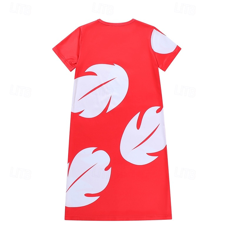 Lilo Traje Cosplay Fantasias Cosplay filme for Mulheres Para Meninas Crianças Adulto Dia Das Bruxas Carnaval Festa de 2025 por $20.99 –P5