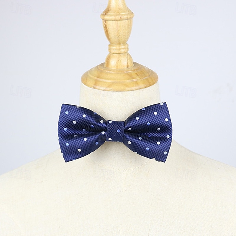 Per uomo Papillon Affari Moderno Contemporaneo A Pois Motivo Ricevimento di matrimonio Abbigliamento quotidiano del 2025 a $3.99 –P4