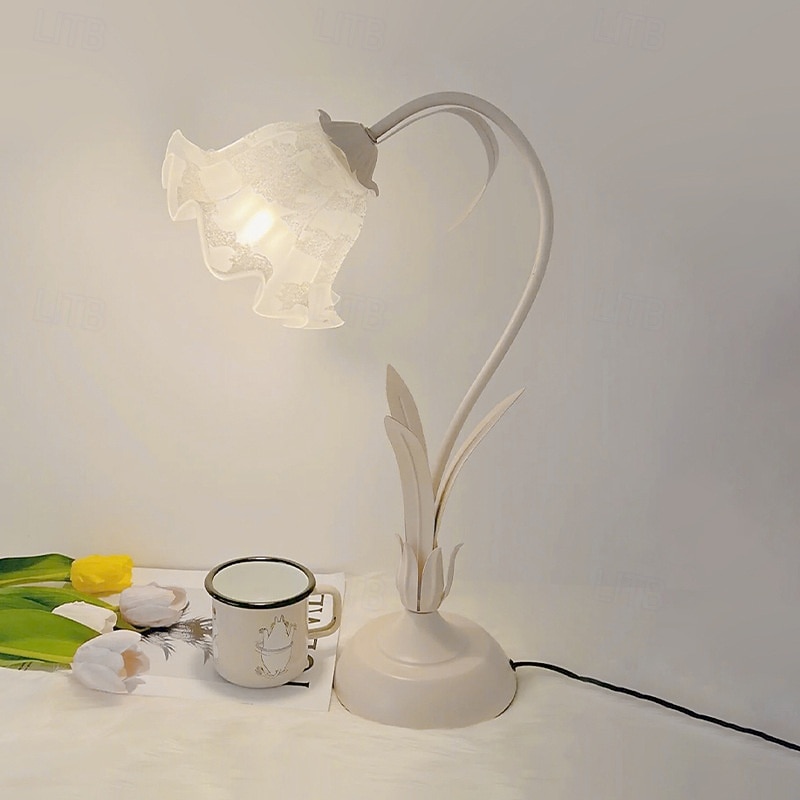Table Lamp For Bedroom / Indoor Metal EU Plug / US Plug / UK Plug White / Pink / Green 2026 - $290.39 –P2