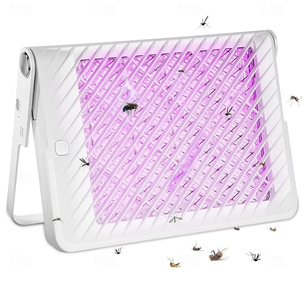 USB Electric Mosquito Killer Lamp Indoor & Outdoor Efficient 365nm Light Trap with Body Temperature Simulation & Co2 Emission - Kid & Pet Safe - Suitable for Home, Office & Garden 2025 - $21.99 –P1
