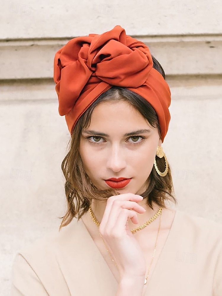 Bandeau à chignon noué à la mode pour femme, tissu doux, adapté aux vêtements décontractés et d'extérieur, style bohème, réglable pour tous les types de cheveux, parfait pour l'été et les voyages. de 2025 ? $14.99 –P1
