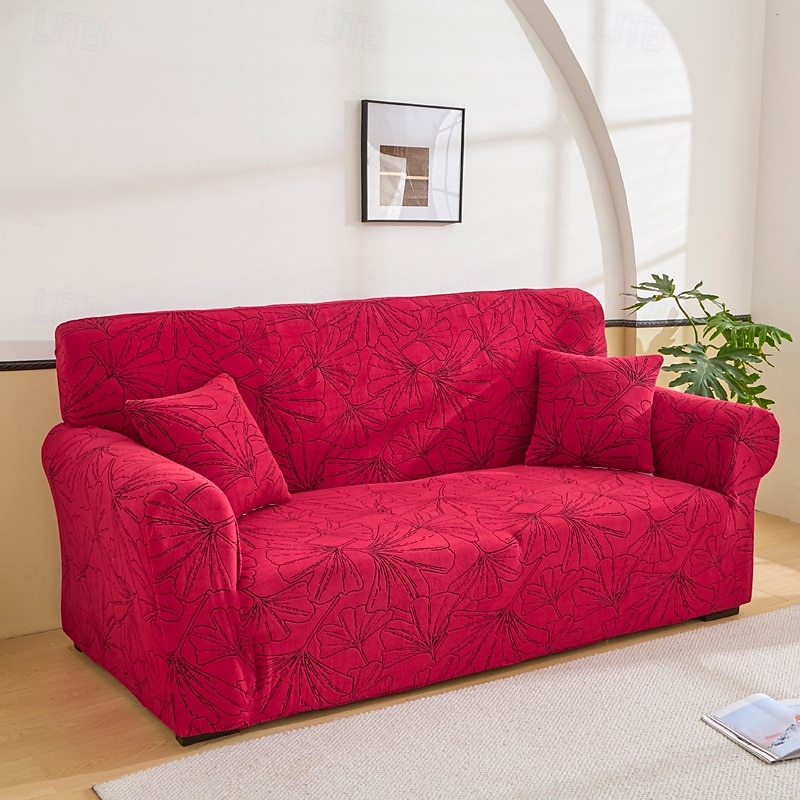Capa elástica para sofá em tecido jacquard, capa elástica para sofá secional em formato de L, capa de canto para sala de estar, 1/2/3/4 lugares de 2025 por $37.99 –P3