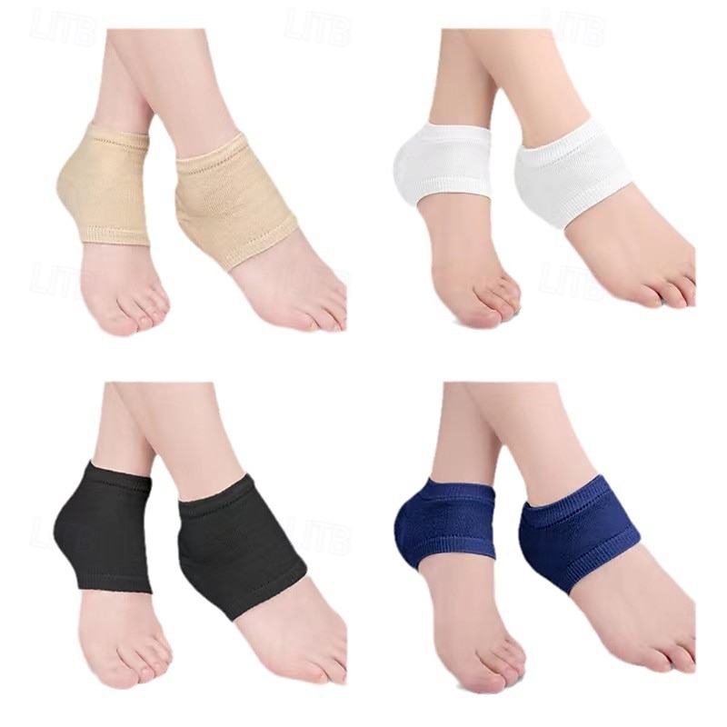 3 paia di calzini idratanti in gel per talloni da donna e da uomo, calzini protettivi in silicone per la notte per talloni secchi e screpolati, calzini da notte invisibili per la cura dei talloni del 2025 a $10.99 –P7
