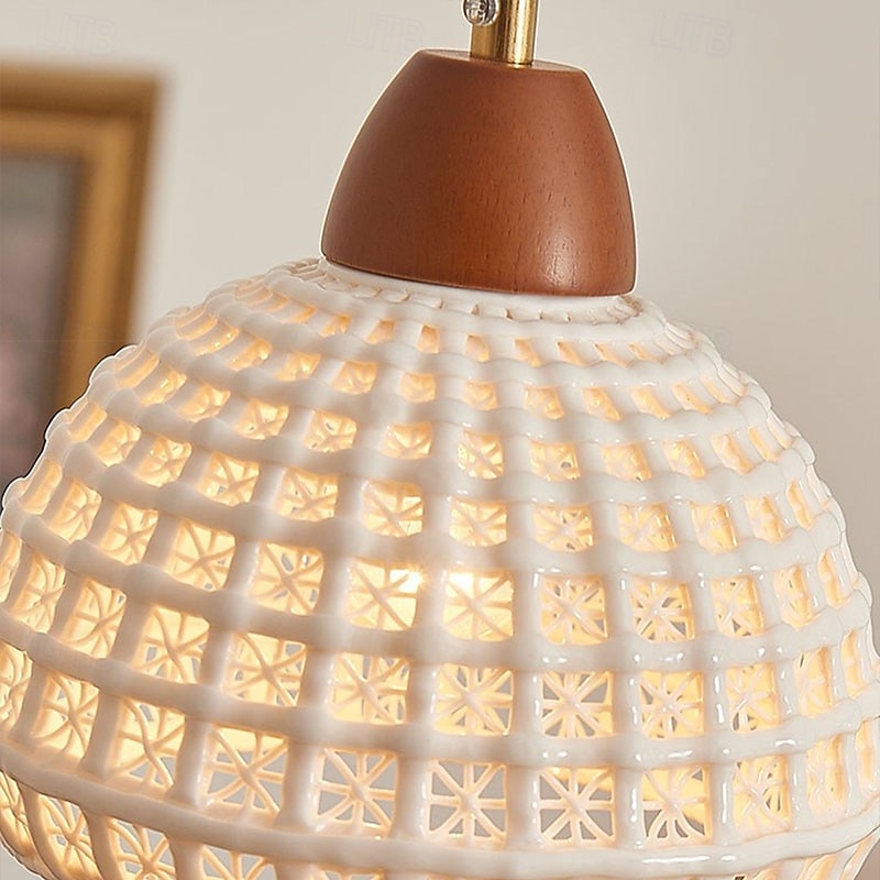Lampada a sospensione a LED con finitura in marmo e metallo, mini lampade a sospensione in ceramica regolabili per cucina sopra il lavello, sala da pranzo, bianco caldo, lampadina 110-220 V inclusa del 2025 a $119.99 –P6