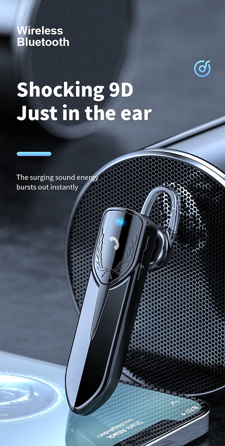 M81 Bluetooth 5.2 TWS Wireless Headset with Mic – HD Noise Cancelling, Long Battery Life, Dual Device Connection, Ergonomic In-Ear Earbud for Driving/Work/Calls 2025 - $23.99 –P1