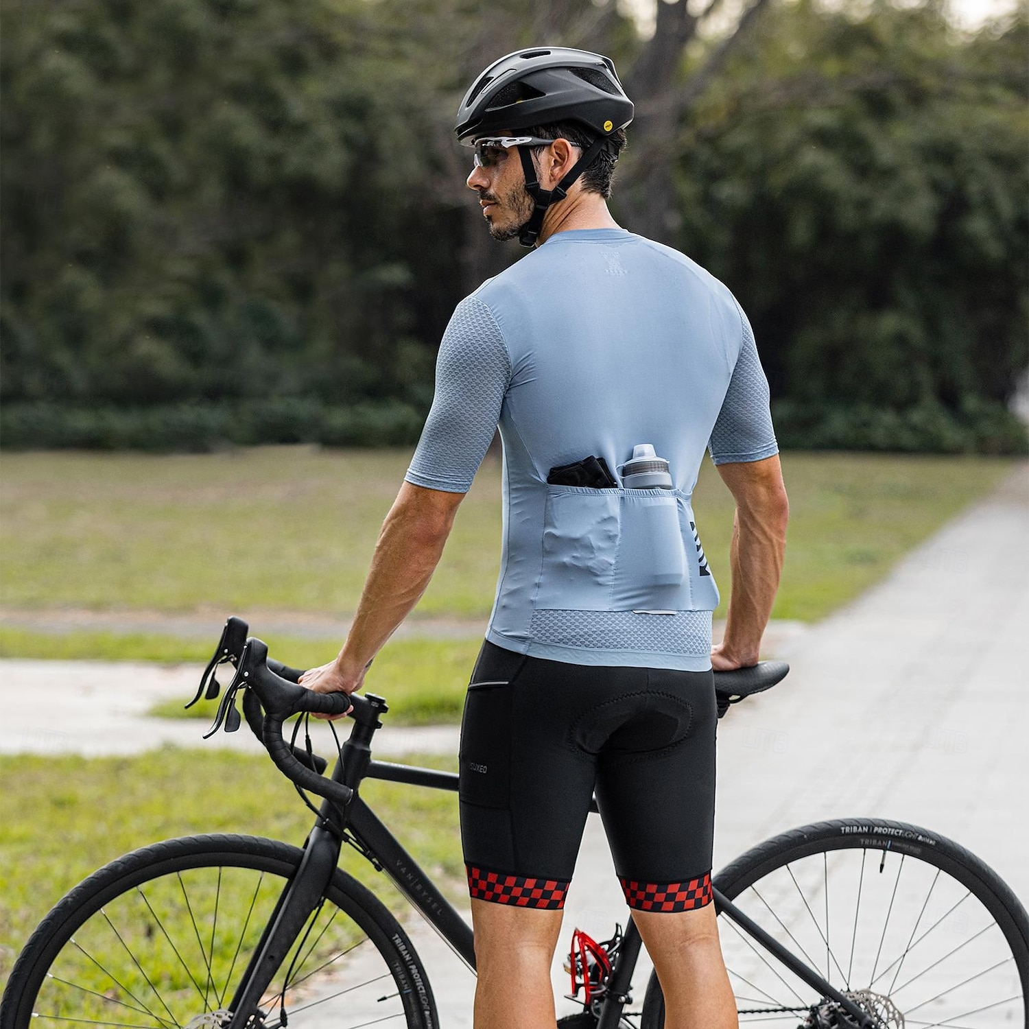 Arsuxeo Hombre Rayas Pantalones cortos de ciclismo de carretera Short interior ciclismo bicicleta Pantalones de Ciclismo Bicicleta Bermudas Mallas Leggings Moldeado al Cuerpo MTB Bicicleta Montaña 2026 - $33.99 –P2