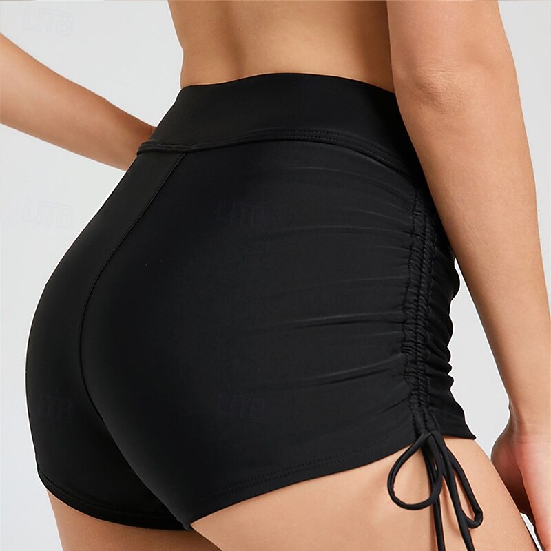 نسائي شورتات التزلج شورتات السباحة لون سادة سريع جاف متنفس ملابس السباحة قيعان تزلج على الماء شاطئ الرياضات المائية الصيف 2026 - $16.49 –P5