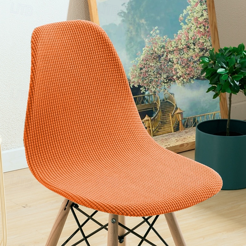 överdrag till matsalstolar i modern stil, skalstolsöverdrag för hemmet, stolsöverdrag i polarfleece, stretchöverdrag, sitsöverdrag 2025 - $8.49 –P3