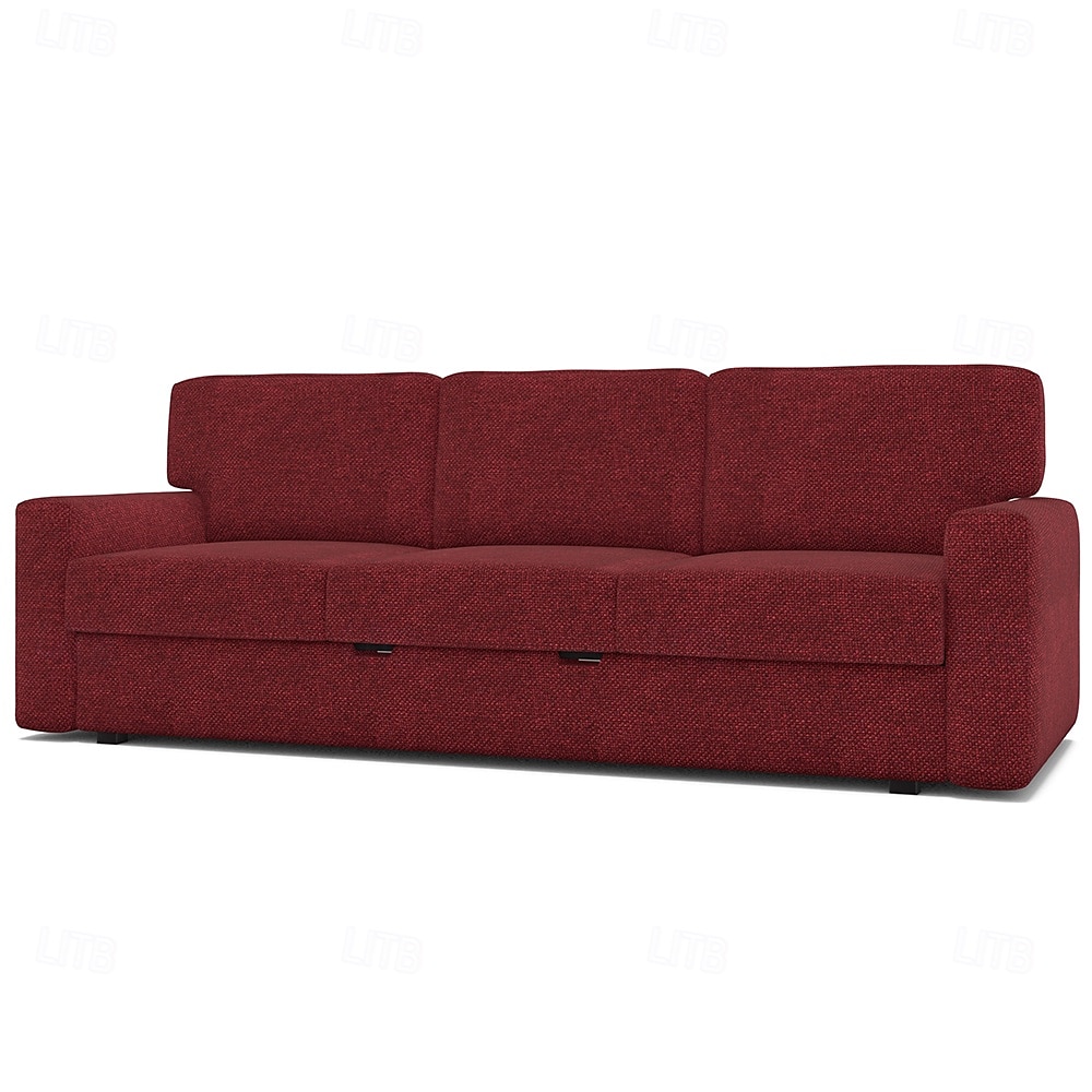 Sofabezug passend für Bårslöv-Sofa, einfarbig, gesteppte Polyester-Schonbezüge 2025 - $165.99 –P9