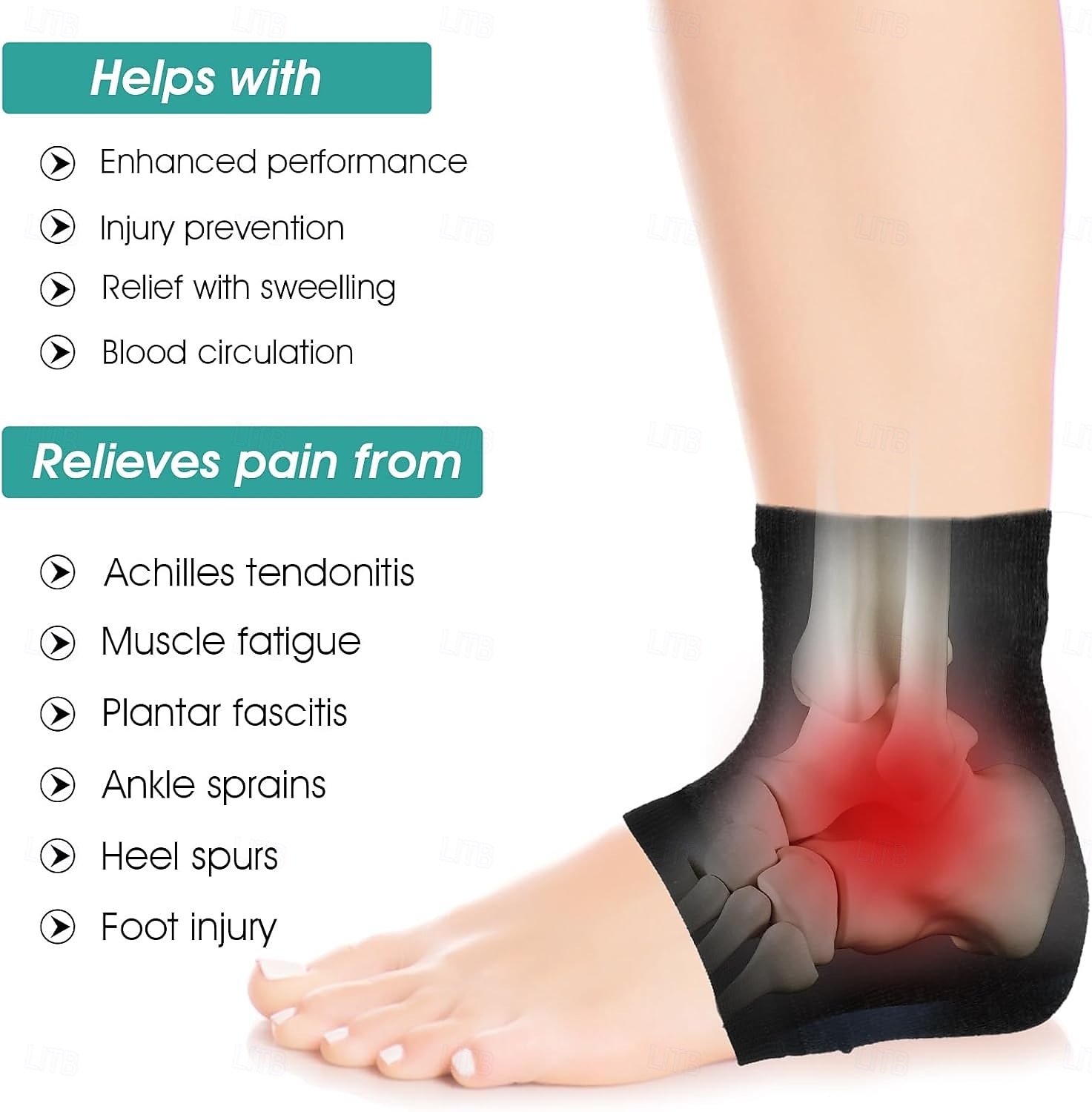 3 Pairs Moisturizing Heel Socks Ventilate Gel Heel Open Toe Socks Soft Silicone Socks for Dry Hard Cracked Skin Breathable Reusable SPA Foot Protector Day Night Care Skin Black 2026 - $13.99 –P1