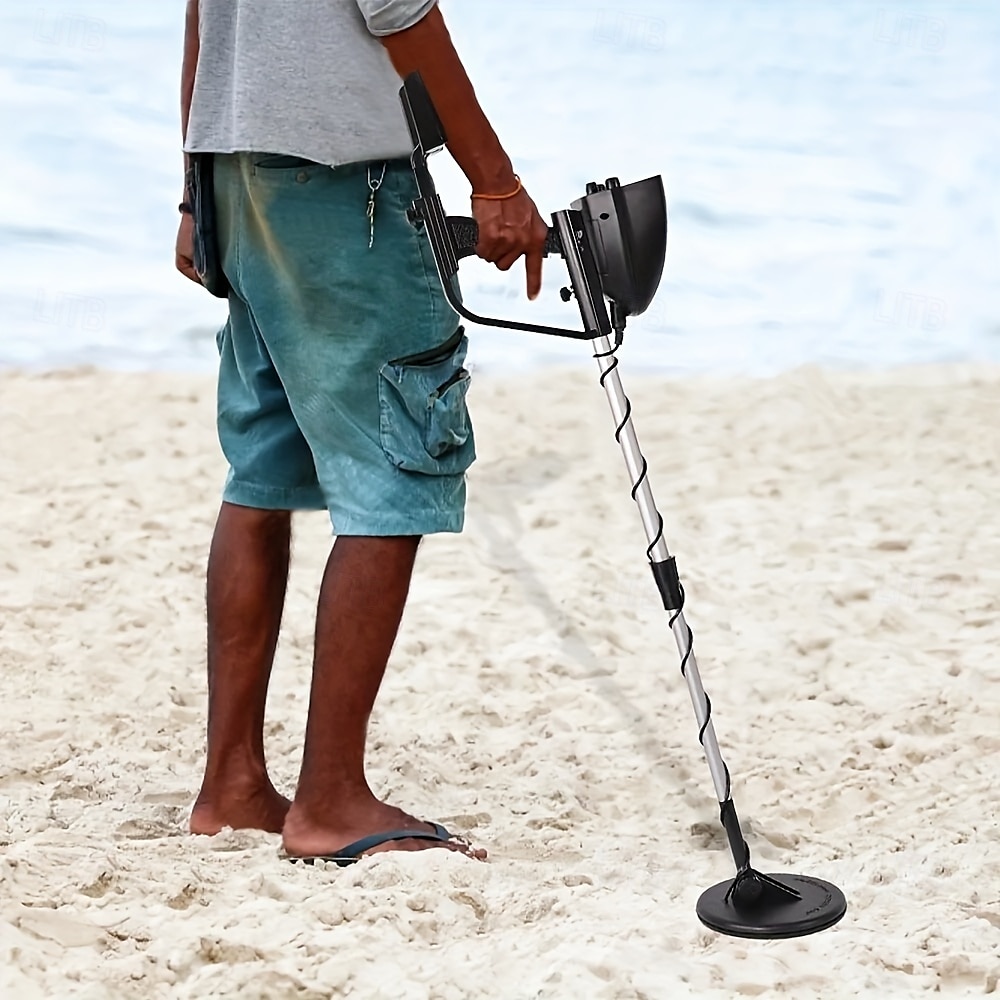 12 Inch High-Sensitivity Coil Golden Digger Deep Search Metal Detector - Adjustable Sensitivity, Advanced LCD Display, Accurate Treasure Hunter for Beginners And Professionals - Suitable for Finding L 2025 - $153.99 –P9