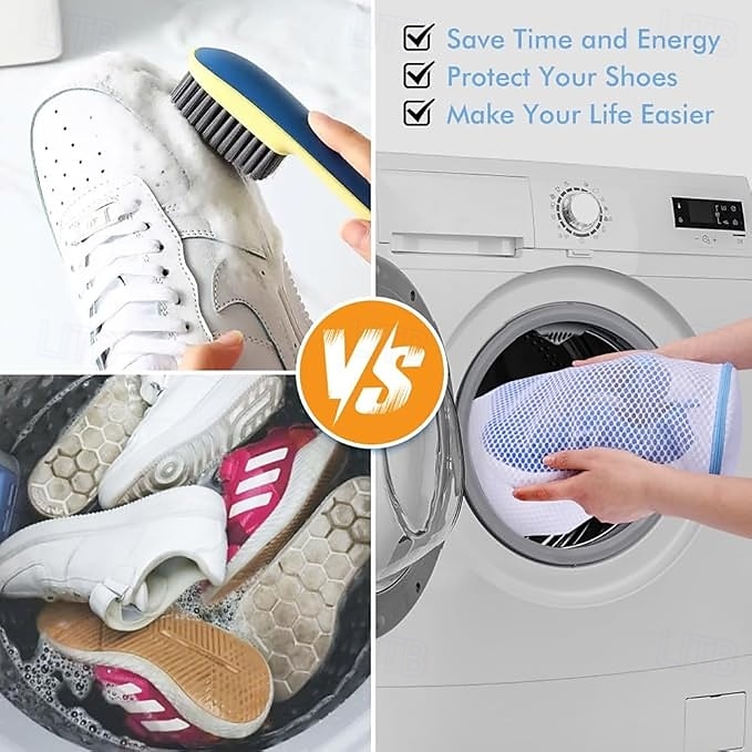 2 Pack Shoes Wash BagsShoe Washing Machine Bagshoe laundry bag for washing machineHoneycomb Mesh Laundry Bags with Zipper for SneakersRunning ShoesSockBrasDelicates and Toys 2026 - $15.99 –P4