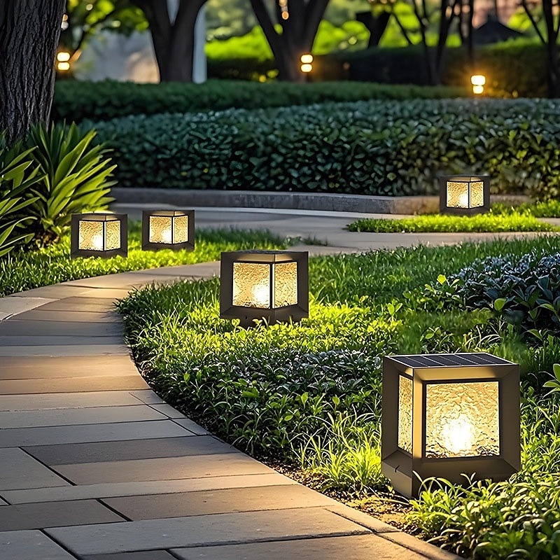 Lumini de perete LED moderne pentru exterior, alb cald, simplitate, IP54, impermeabile, lampă de grădină, lumini de cale, lămpi moderne pentru terasă și curte, corpuri de iluminat exterioare pentru 2025 - $79.99 –P3