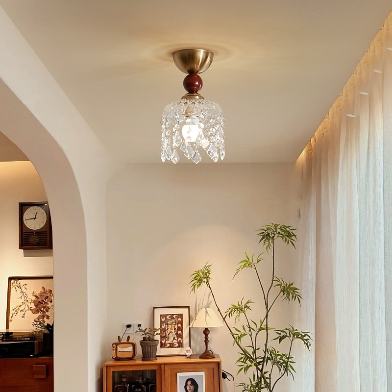 18 cm Circle / Round Design Geometric Shapes Ceiling Lights Glass Metal Glass Artistic Style Modern Style Classic Artistic Nordic Style 110-120V 220-240V 2026 - $104.99 –P2