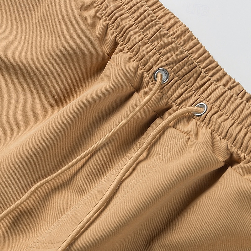 Per uomo Pantaloncini cargo Shorts Pantaloncini Estivi Coulisse Elastico in vita Multi-tasche Semplice Comodità Indossabile Lunghezza al ginocchio All'aperto Sport Quotidiano Moda Casual Nero Giallo del 2025 a $17.99 –P8