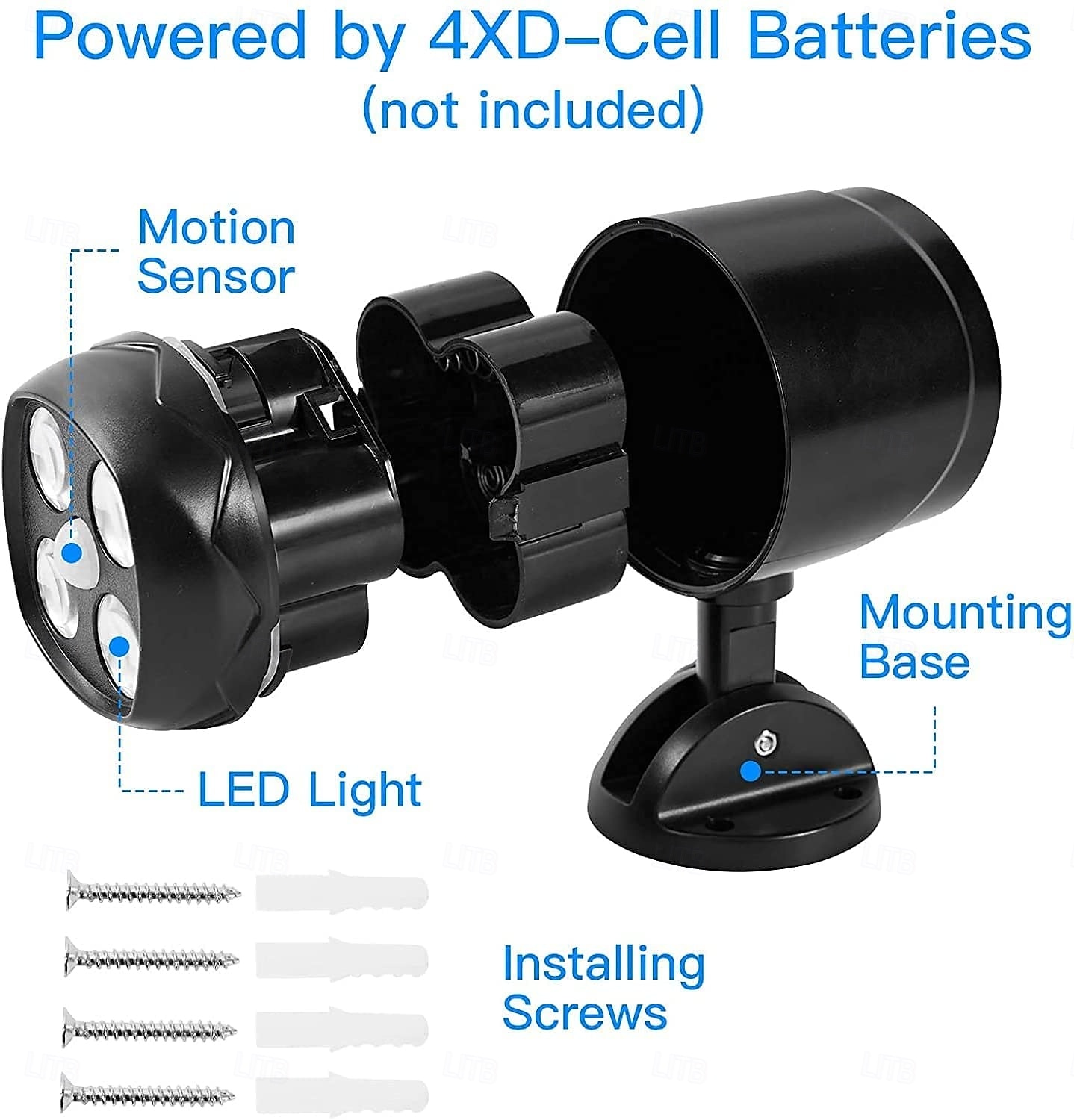 Motion Sensor Outdoor Lights, Battery Motion Sensor Light Outdoor Ip65 Waterproof 2025 - $30.99 –P8