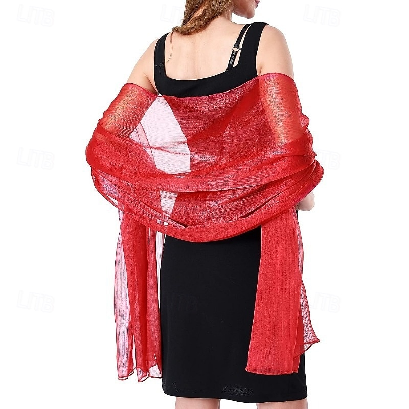 Dámské bolerko Elegantní dámy Bez rukávů Polyester Svatební Bolerka S Čistá Barva Pro Formální Léto 2025 - $45.99 –P14