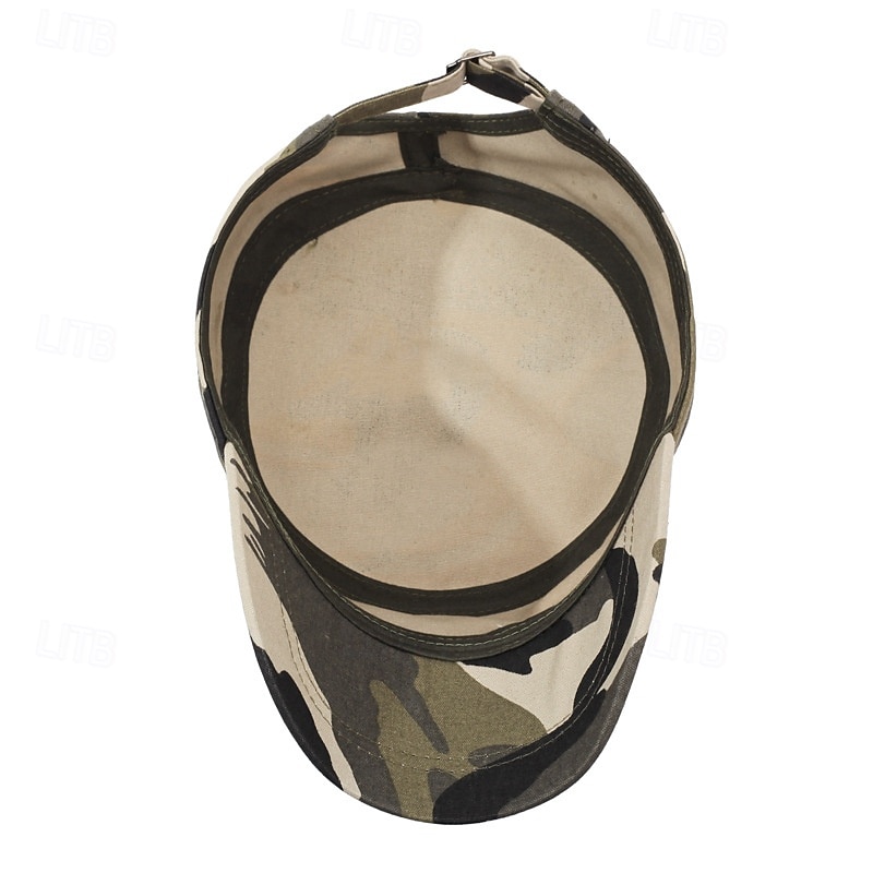 Voor heren Platte pet Zonnehoed Trucker Hoed Zwart Groen Polyesteri Modieus Casual Straat Dagelijks camouflage Verstelbaar Zonbescherming Ademend 2025 - $5.99 –P8