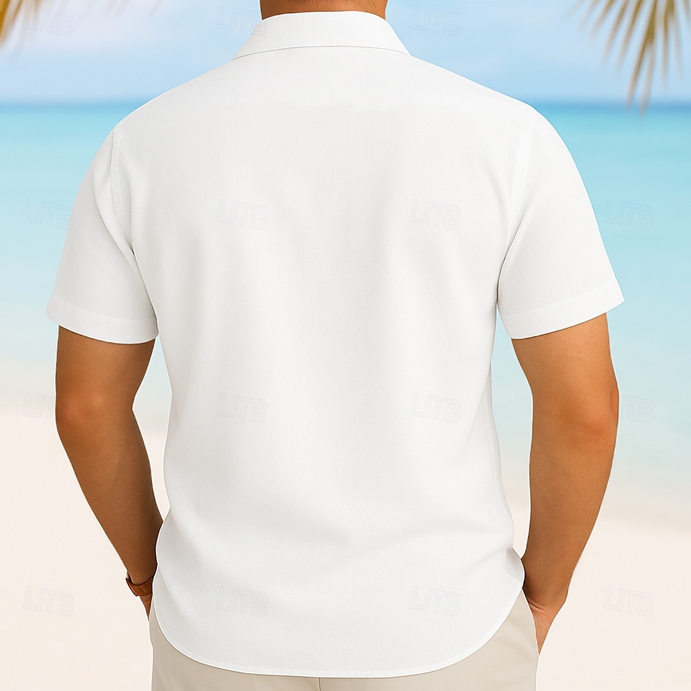 Independence Day Voor heren Amerikaanse Amerikaanse vlag Vaderlandslievend Vierde juli Overhemd Zomer overhemd Overhemd met knopen Korte mouw Mode-casual Buiten Feestdagen Zomer Lente Strijkijzer 2025 - $23.99 –P2