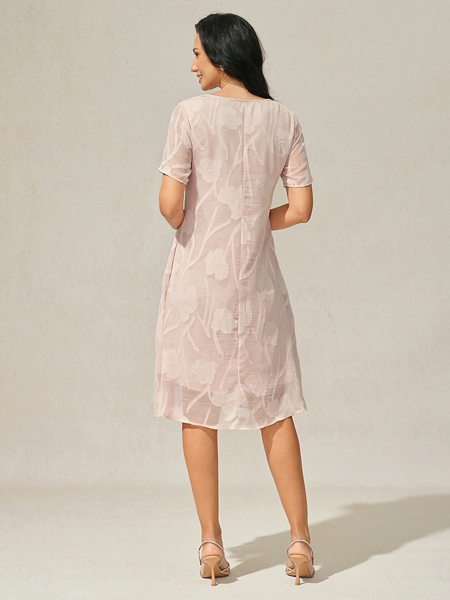 jacket and dress for women Denim Midi Dress Roaso White DTM_bing BSR Size - UK/EURO:8/41 Mini Sleeve Style