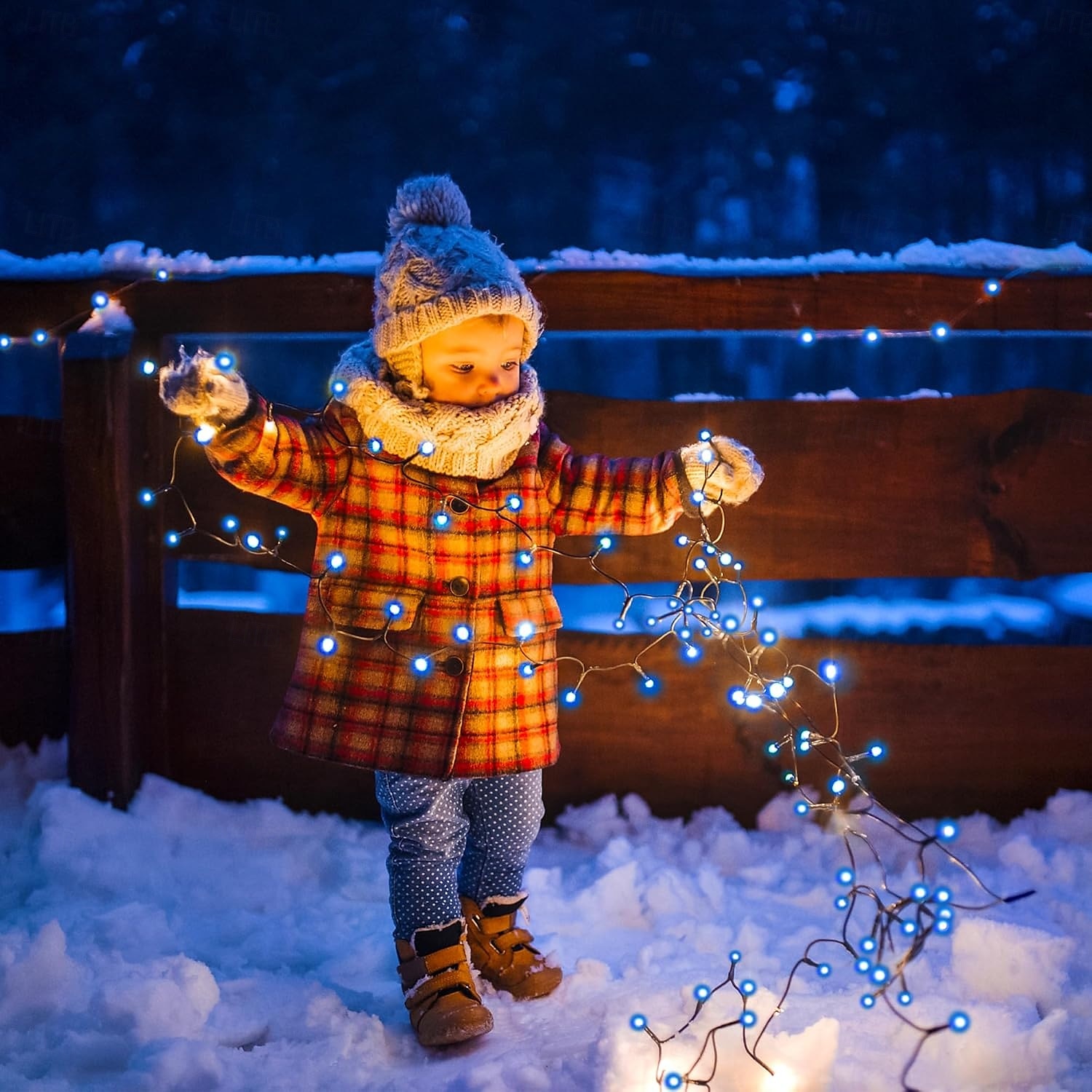 1 kpl ulkokäyttöön tarkoitettu aurinkokennovalosarja, vedenpitävä valosarja, 12 m, 39 jalkaa, 100 led-helmeä, sisäpiha, puutarha, nurmikko, huvila, aita, parveke, koristevalo, häät, halloween, joulu, festivaali, tunnelma, valosarja 2025 - $12.99 –P12