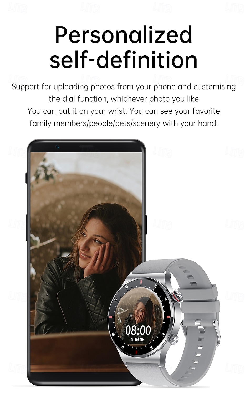 Smart Watch 1.28'' Fitness Tracker Bluetooth Calling Smartwatch with Pedometer Sleep Monitor Waterproof IP67 for Android iOS Men Women 46mm 2025 - $44.99 –P11