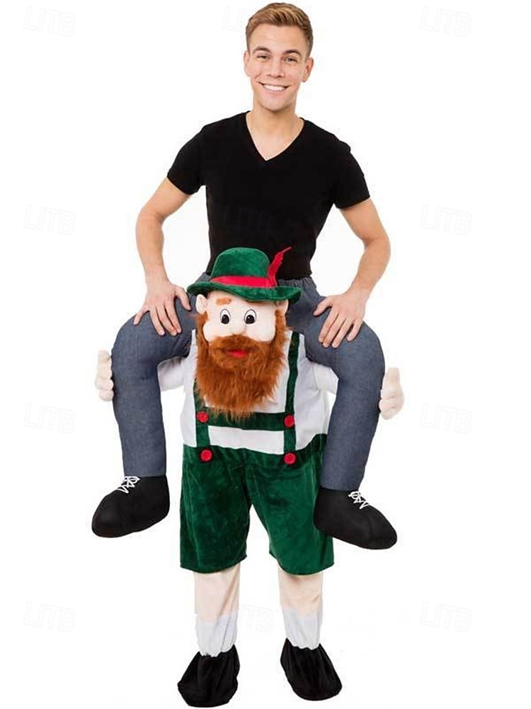 Ride-On Oktoberfest Costume Funny German Beer Man Piggyback Outfit for Adult Halloween Party Bavarian Festival Fancy Dress 2026 - $83.99 –P2