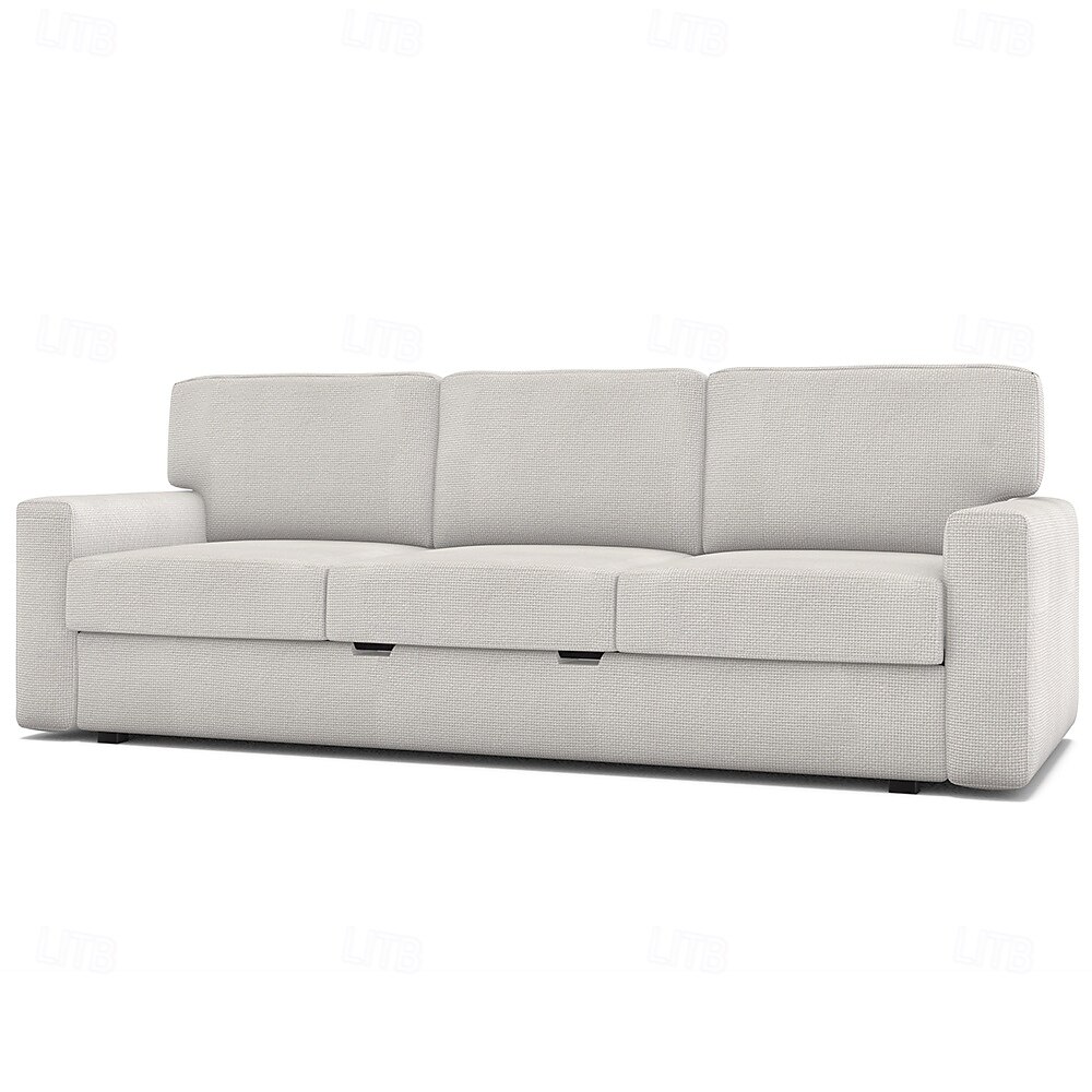 Sofabezug passend für Bårslöv-Sofa, einfarbig, gesteppte Polyester-Schonbezüge 2025 - $165.99 –P1