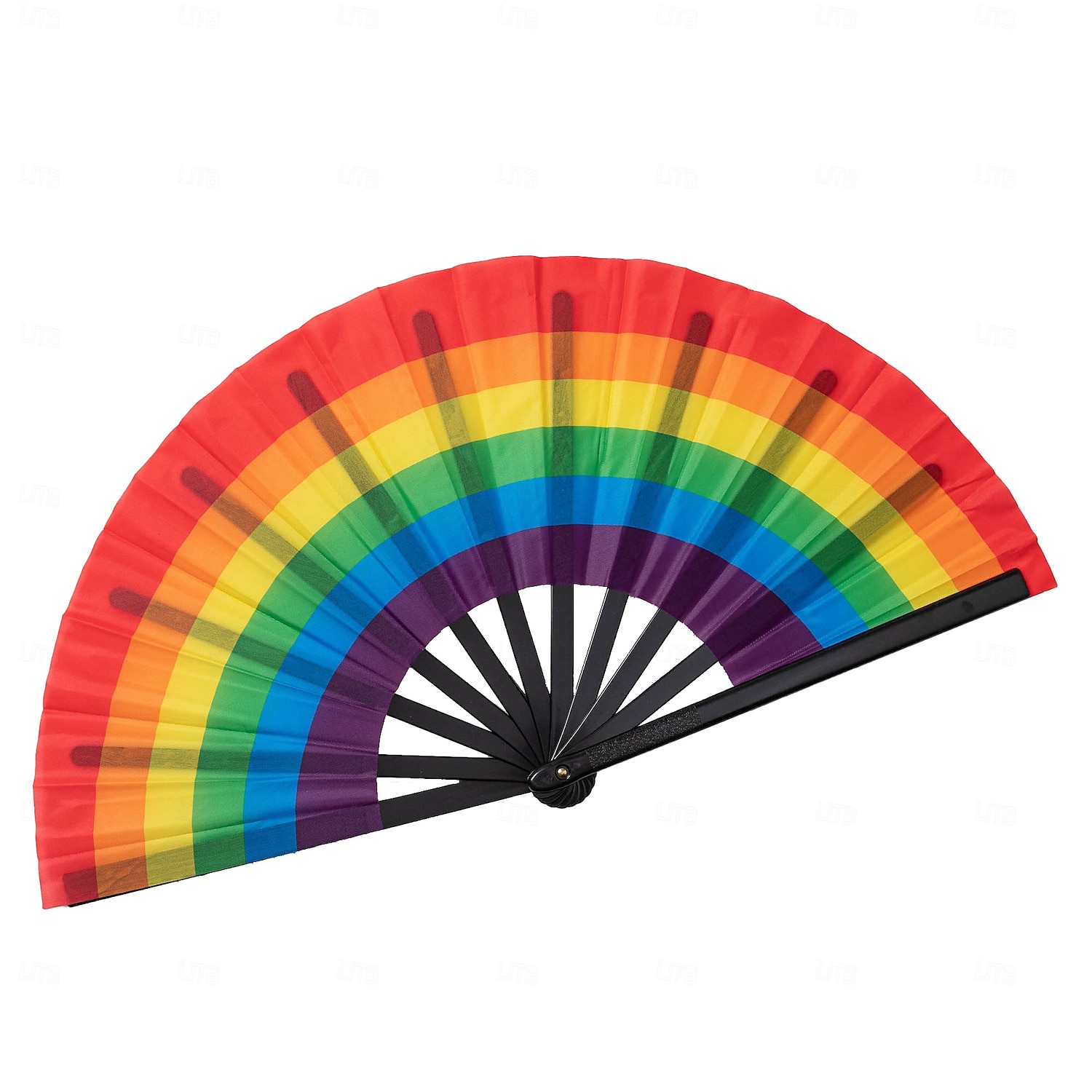 składany wachlarz z butami na ziemi holograficzny składany wachlarz ręczny, wachlarz do tańca tęczowego, artykuły na imprezy lgbtq, składany wachlarz poppingowy love is love w kolorach laserowych 2025 - $12.99 –P7