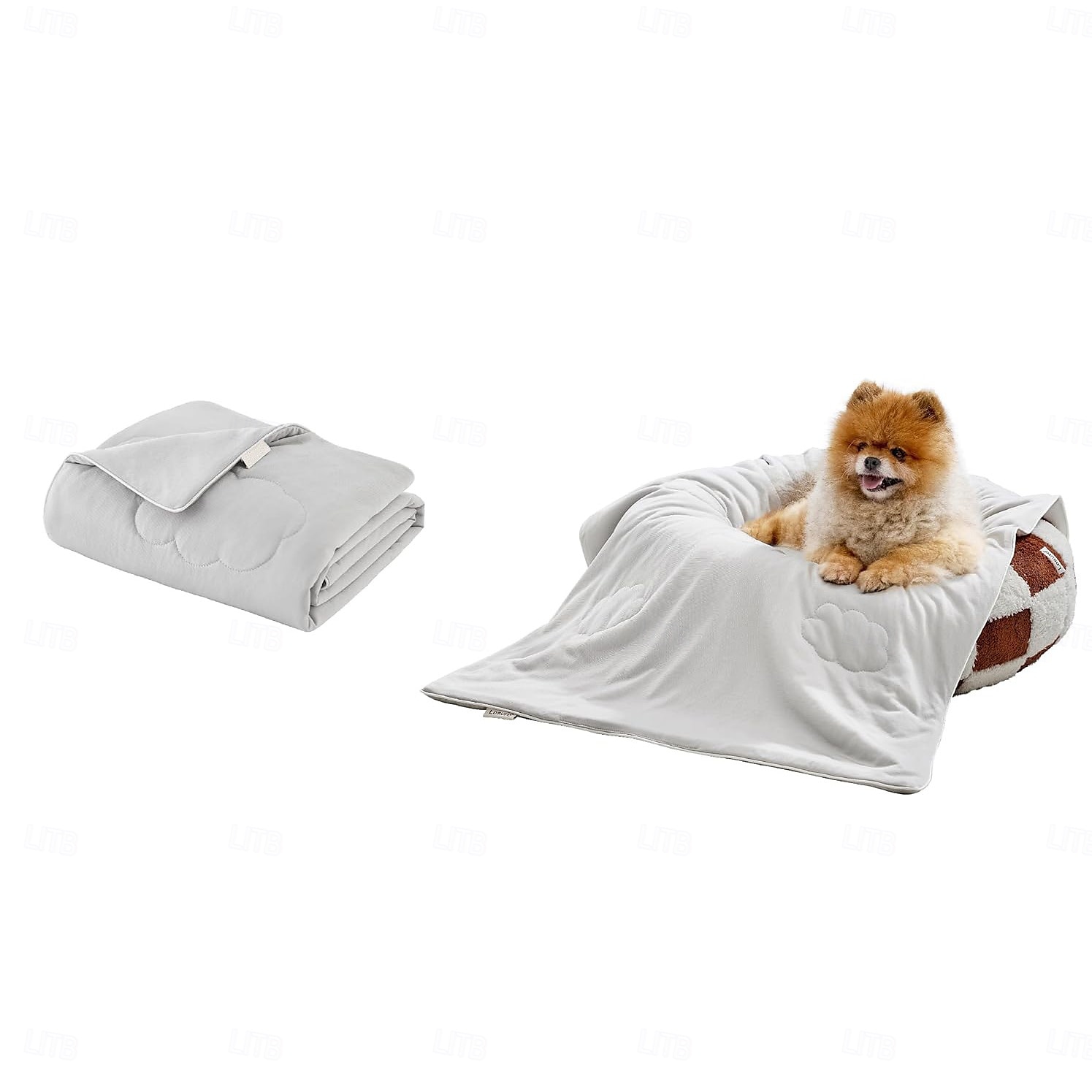 Dog Cooling Blanket For Large Dogs Washable Cool To Touch Dog Blankets For Bed Cover Soft Lightweight Cooling Dog Blanket Help Your Pet Sleep Well In Summer 2025 - $25.99 –P2