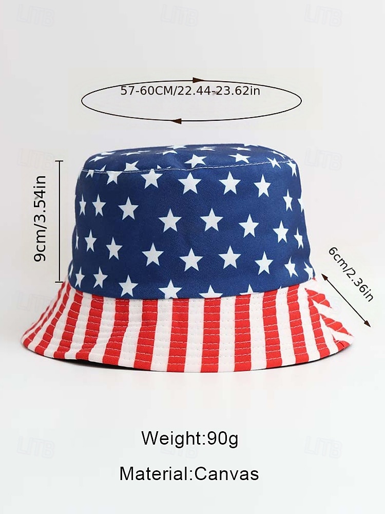 United States 250th Anniversary Women's American Flag Print Bucket Hat - Reversible Patriotic Summer Hat with Stars and Stripes Design, Perfect for Independence Day, Holidays and Outdoor Events 2026 - $18.99 –P7