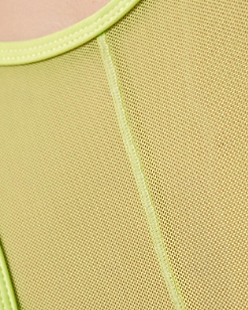 Per donna Reggiseno da tennis Senza Maniche Rete Traspirante Resistente agli urti Tennis Golf Corsa Il giro Tinta unita Nero Bianco Rosa Abbigliamento da tennis del 2025 a $19.19 –P10