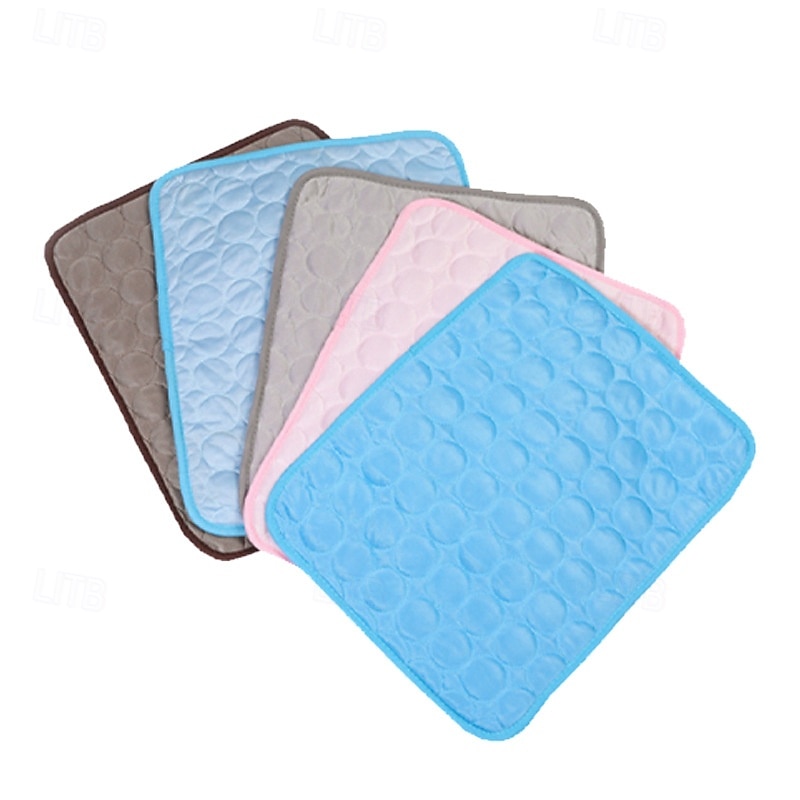 Esterilla refrescante para perros: cama refrescante instantánea para perros &gatos no tóxicos &Alfombrilla antideslizante lavable a máquina para interiores. &uso de viaje 2025 - $13.99 –P15