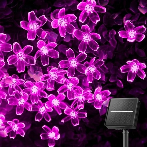 1 st. buitenzonne kersenbloesem lichtsnoer kampeertent binnenplaats tuin boom hek decoratieve verlichting bruiloft festival binnen en buiten decoratieve lichtsnoer 2026 - $15.99 –P11
