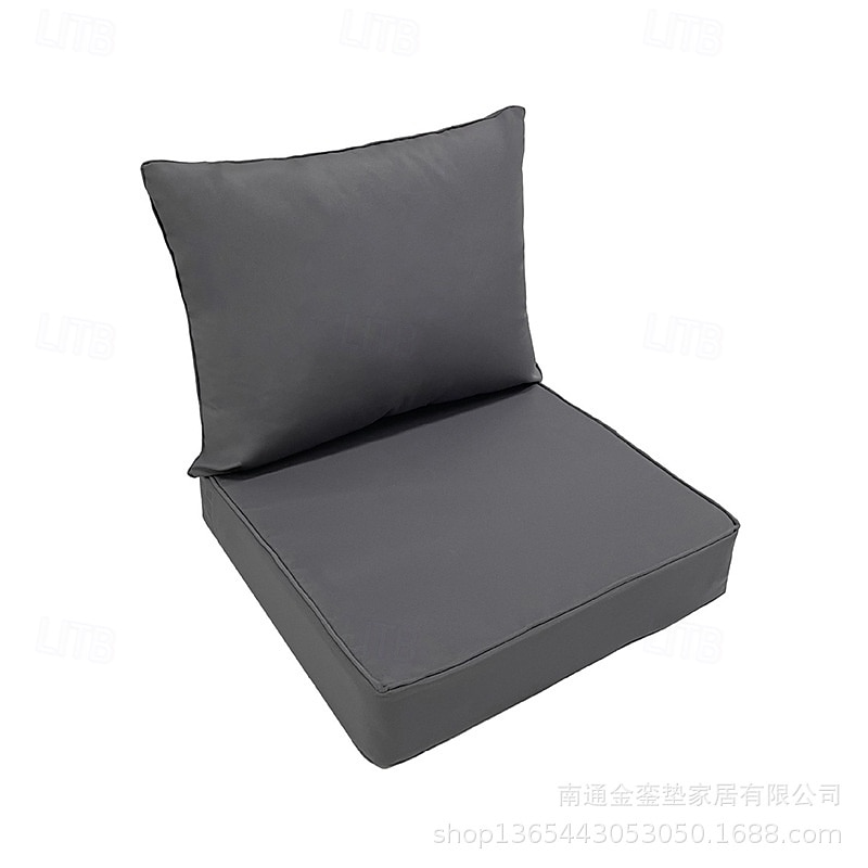 Ensemble de coussins de causeuse d'extérieur hydrofuges, résistants à la décoloration, ensemble de coussins pour canapé, banc et balançoire de 2025 ? $60.99 –P9