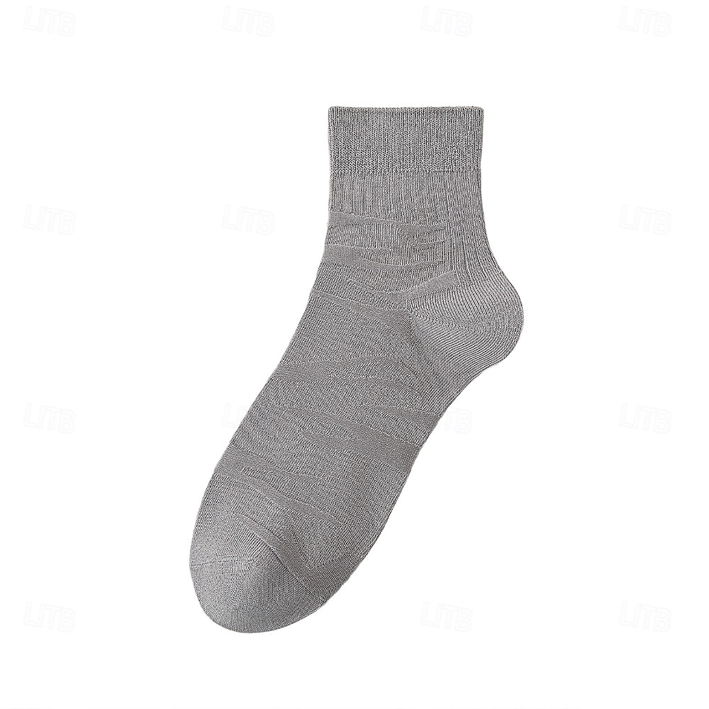 Men 1 Pair Socks Black White Color Plain School Formal Outdoor Plain Thin Summer Daily Casual 2026 - $4.49 –P14