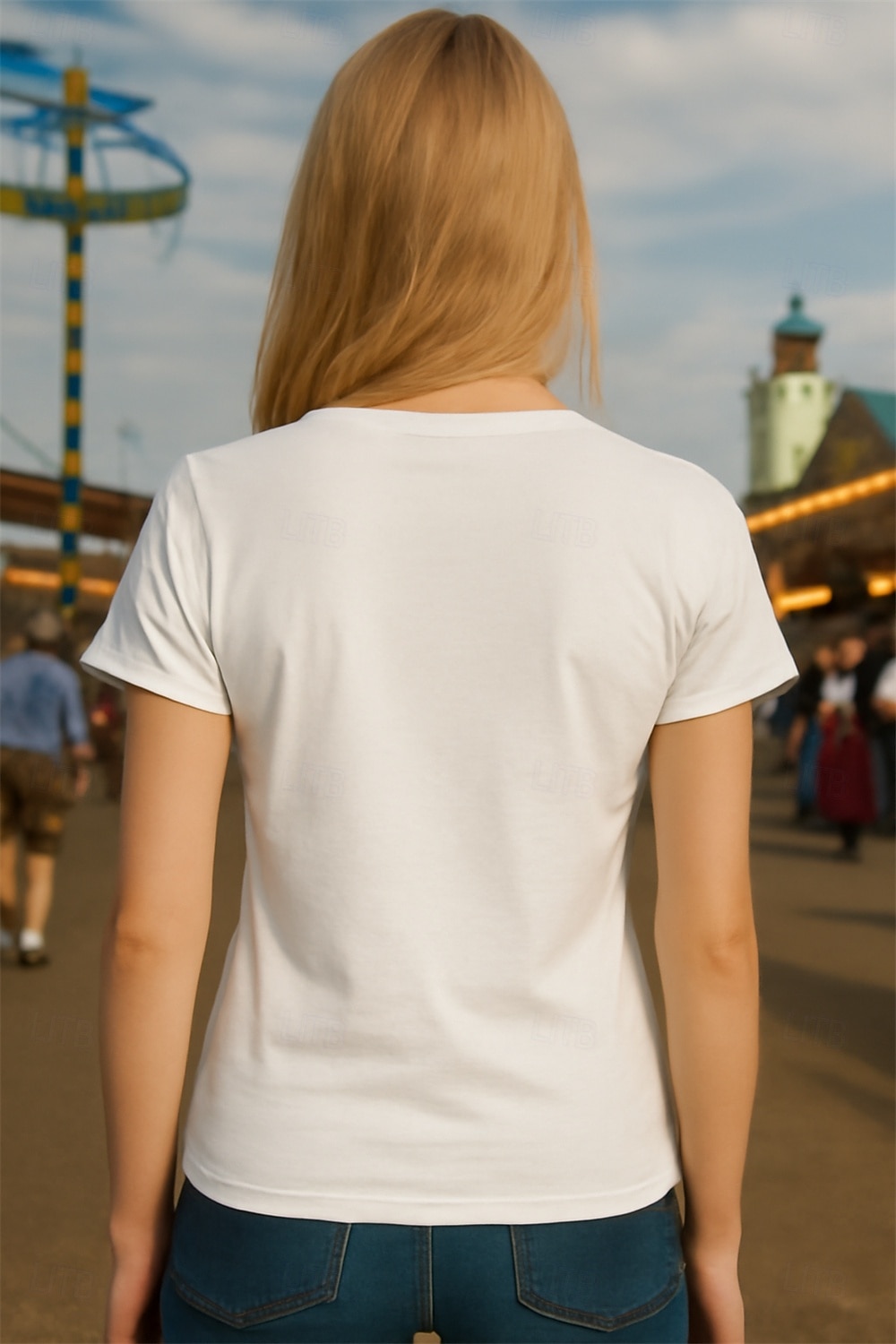 T-paita baijerilainen München Saksa baijerilainen Katutyyli T-paita Kuvitettu varten Naisten Aikuisten Kuuma leimaus varten Oktoberfest-olut Festivaali 2026 - $17.49 –P4