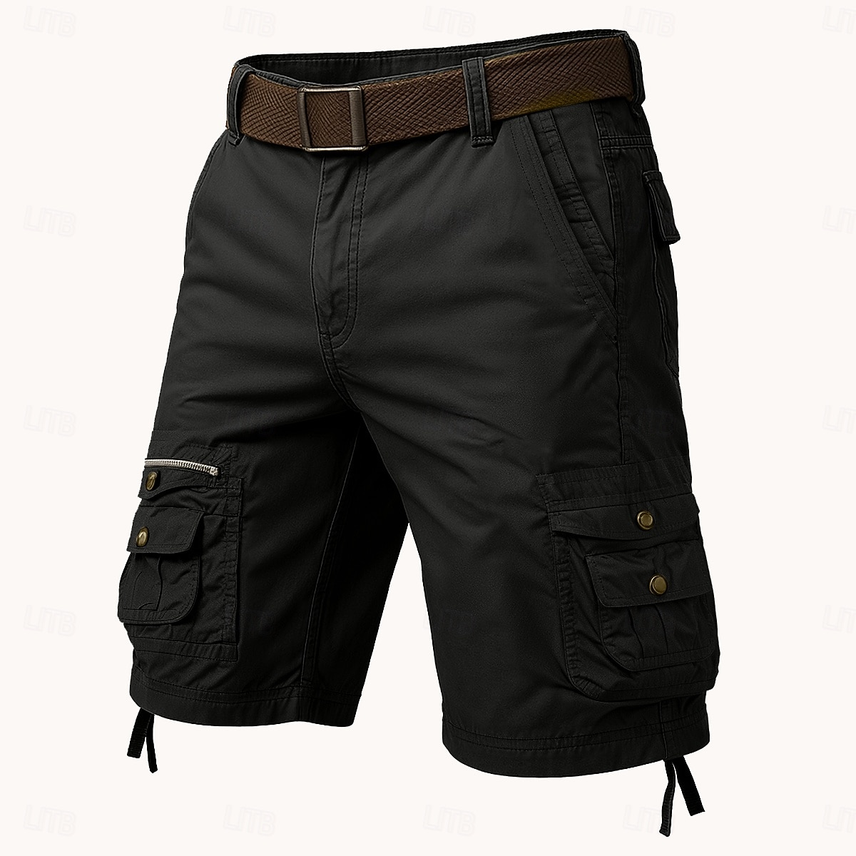 Per uomo Bermuda Pantaloncini cargo Shorts Shorts da Spiaggia Shorts da Lavoro Coulisse alla gamba Multi-tasche 6 tasche Semplice Lunghezza al ginocchio Casuale Quotidiano All'aperto Vacanza del 2026 a $35.99 –P10