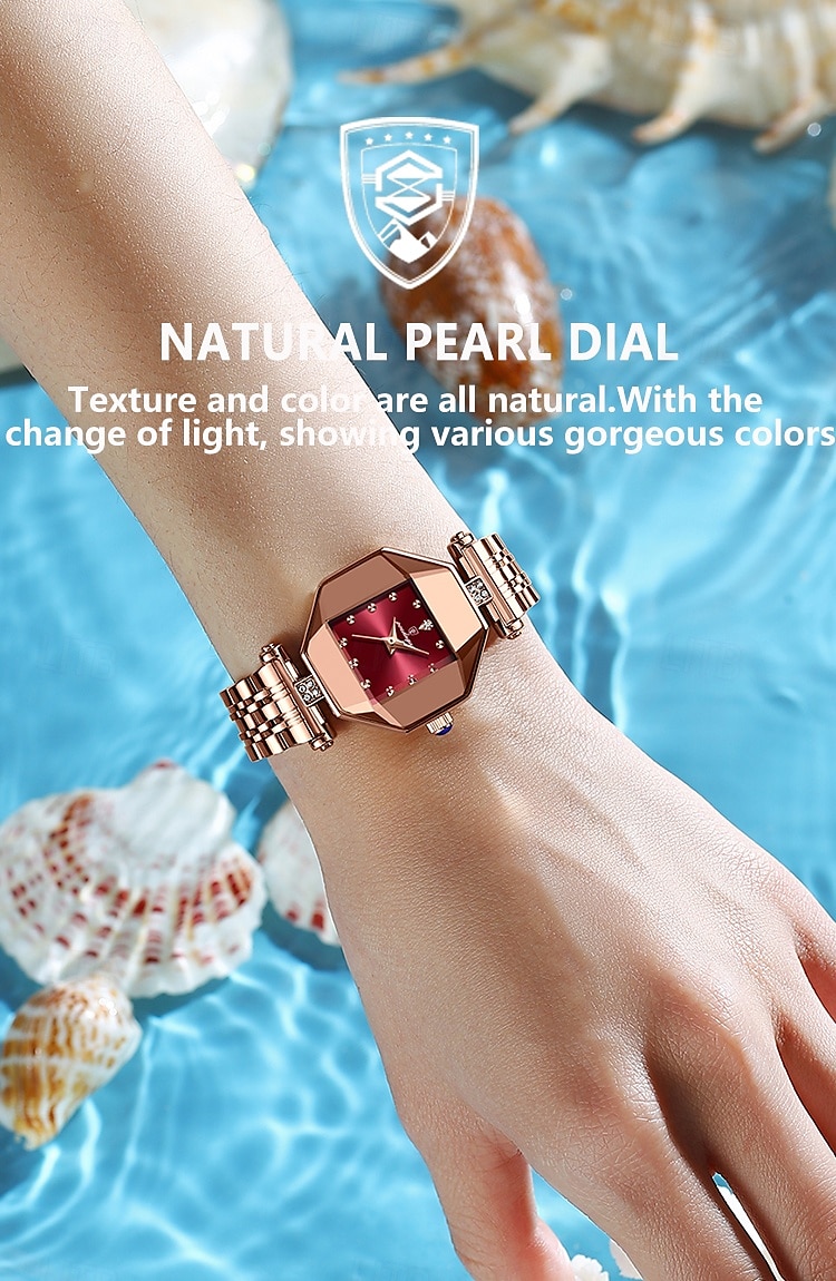 Women Quartz Watch Wrist Watch Retro Vintage Luxury Rhinestone Wristwatch Waterproof Stainless Steel Watch 2025 - $27.99 –P4