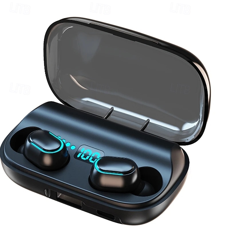 T11 TWS Wireless Earbuds In-Ear Bluetooth 5.0 Headphones – Low Latency Sports Gaming Earphones with Mic, LED Display, Charging Case 2025 - $23.99 –P4