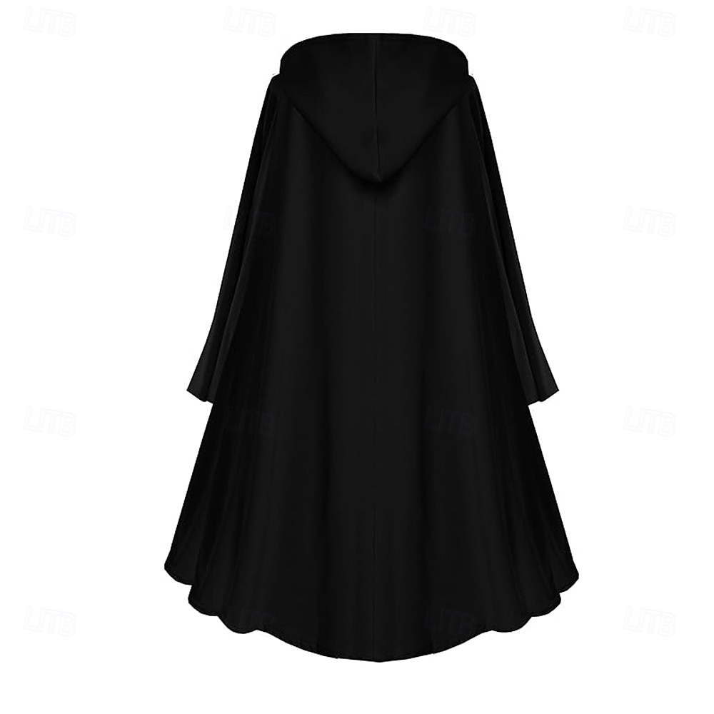 Retro Antiguo Medieval siglo 17 Capa Doctor de plaga Mujer Víspera de Todos los Santos Mascarada Rendimiento Fiesta Adultos Capa 2025 - $41.99 –P9