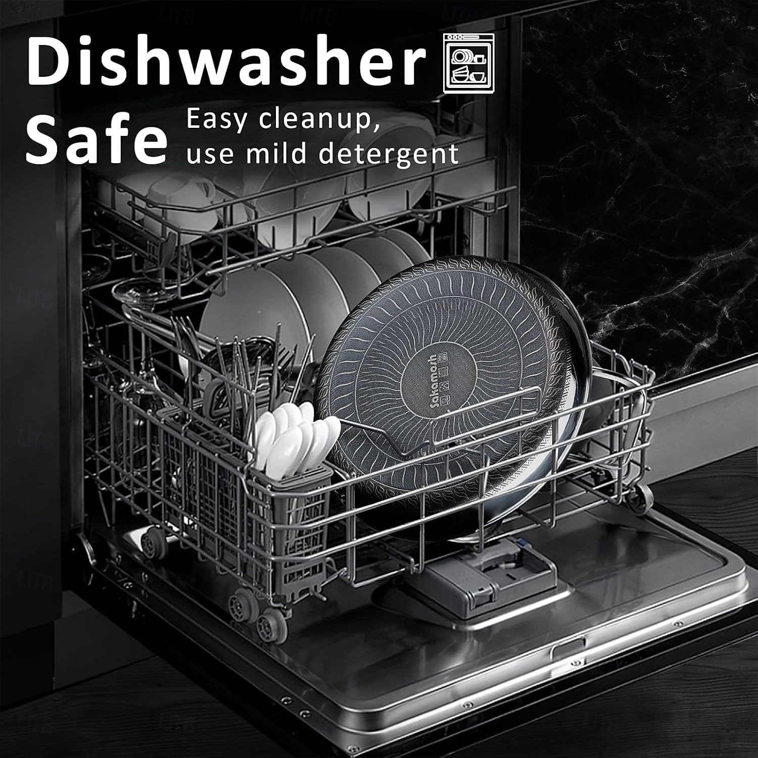 Non Stick Frying Pans, Hybrid Ceramic Stainless Steel Pan, Skillet with Stay-Cool Handle, Non Toxic, PFAS PFOA PTFE Free, Dishwasher & Oven Safe, Induction, Compatible with All Cooktops 2025 - $32.99 –P7
